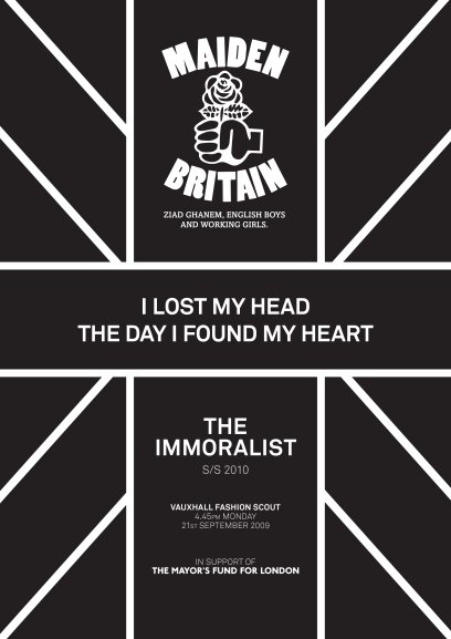 Immoralist Show poster